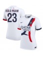 Paris Saint-Germain Randal Kolo Muani #23 Venkovní Dres pro Dámské 2024-25 Krátký Rukáv